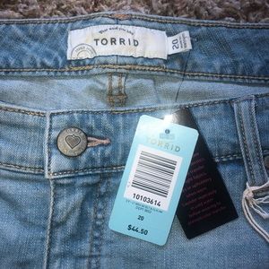 Torrid jean shorts